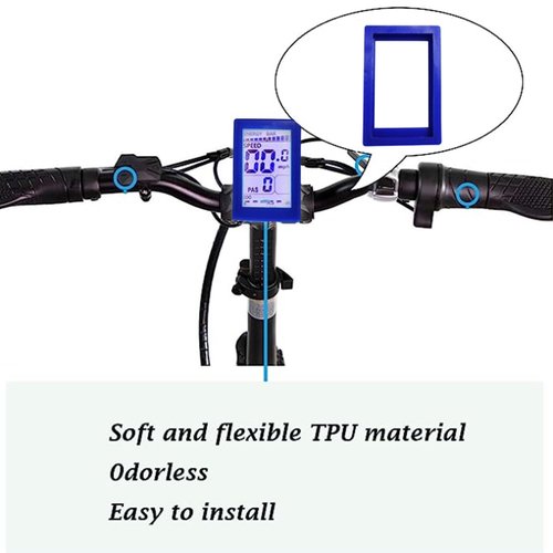 JILINWEI Blue Protective Edge Guard for M5 Lectric XP, Bike Display Cover