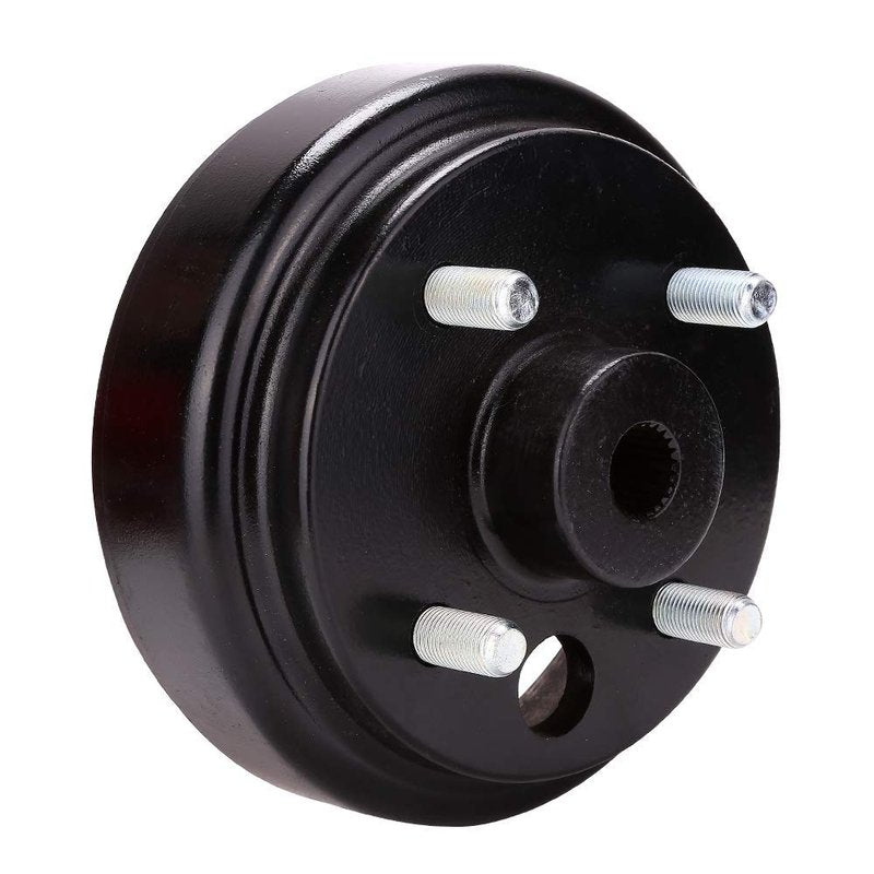 BeAcc Golf Cart Brake Drum/Hub Assembly (Electric) for EZGO TXT Golf Carts Replace# 19186G1