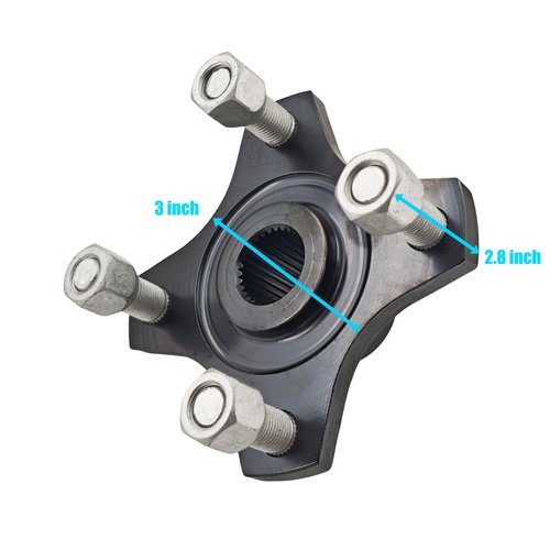 SPJIUQI 103995001 1039950-01 Golf Cart Rear Wheel Hub Assembly for 2015-2019 Club Car Precedent & Carryall Gas Models with Subaru EX40 Engine