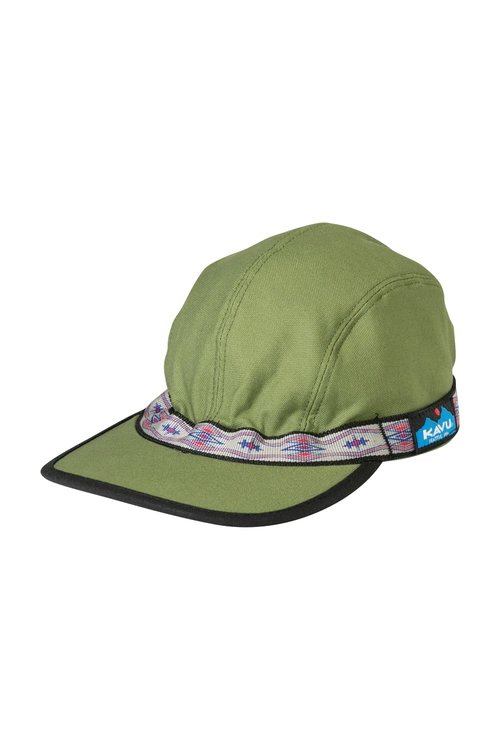 KAVU Organic Strapcap: Durable and Comfortable Hat with Adjustable Strap - Fern - M