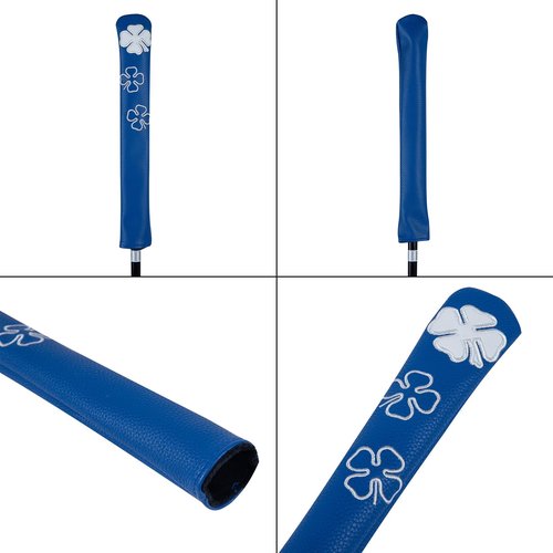XUZHID Rod Sleeve,Leaf Pattern PU Leather Alignment Stick Headcover Golfs Alignment Stick Covers Case Holder Golfs Club Protector Enduring
