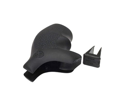 Hogue OverMolded Nylon Grip for S&W J-Frame Round Butt, Black - 60100