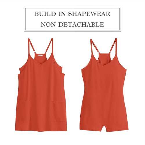 ANRABESS Women's Athletic Dress - Summer Tennis Mini Romper with Built-In Shorts | Ideal for Travel & Workouts