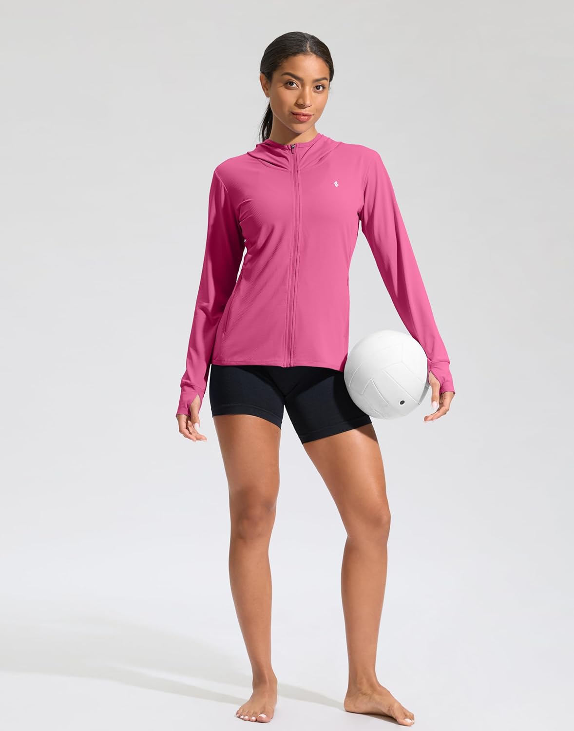 Soothfeel Women's Lightweight UPF 50+ Sun Protection Hoodie Jacket - Perfect for Hiking & Outdoor Activities