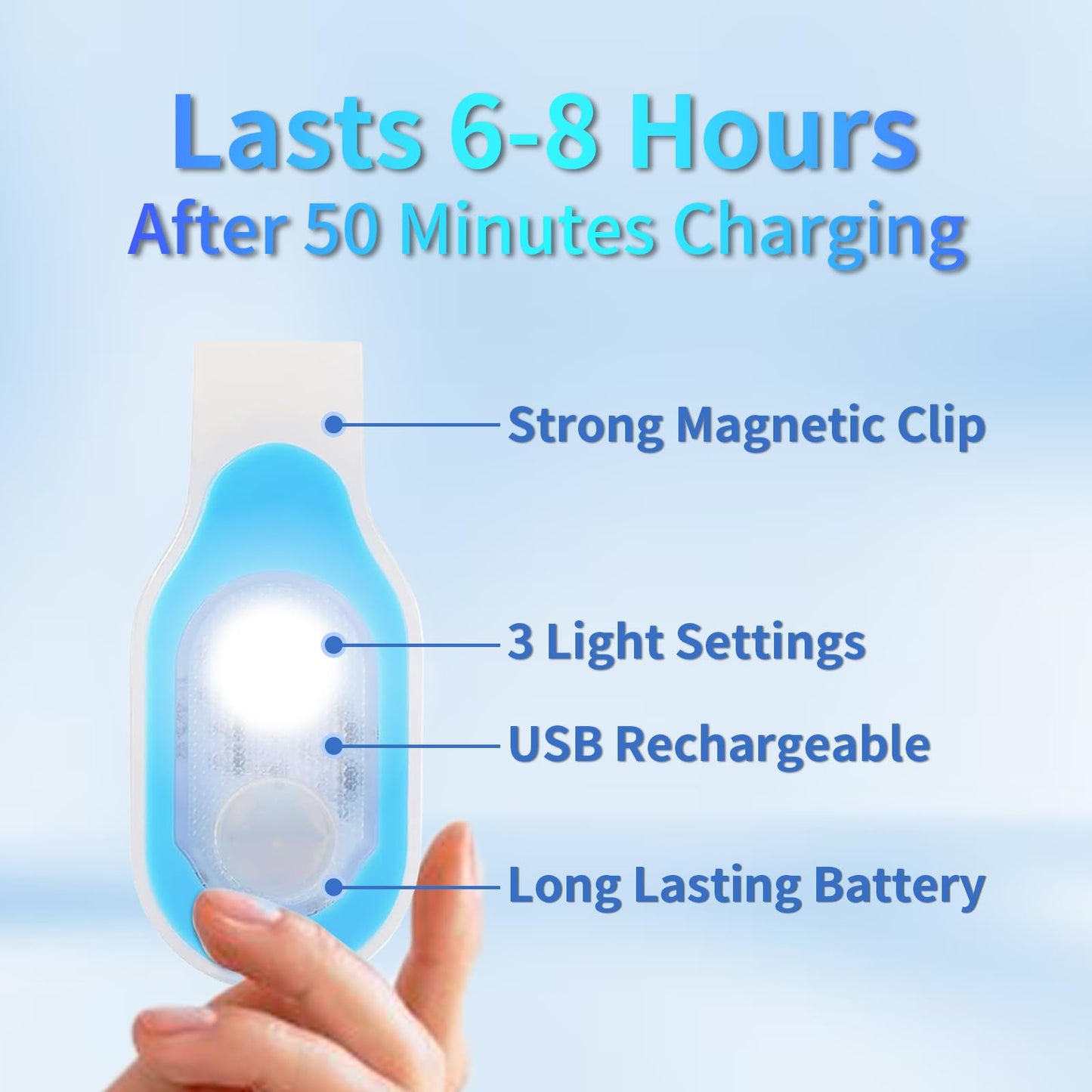 LETOUR 2Pcs Nurse Light for Night Shift - Soft, Focused Light for Patient Care Without Disrupting Sleep, Portable Nursing Accessories Ideal for Nurses, Healthcare Workers