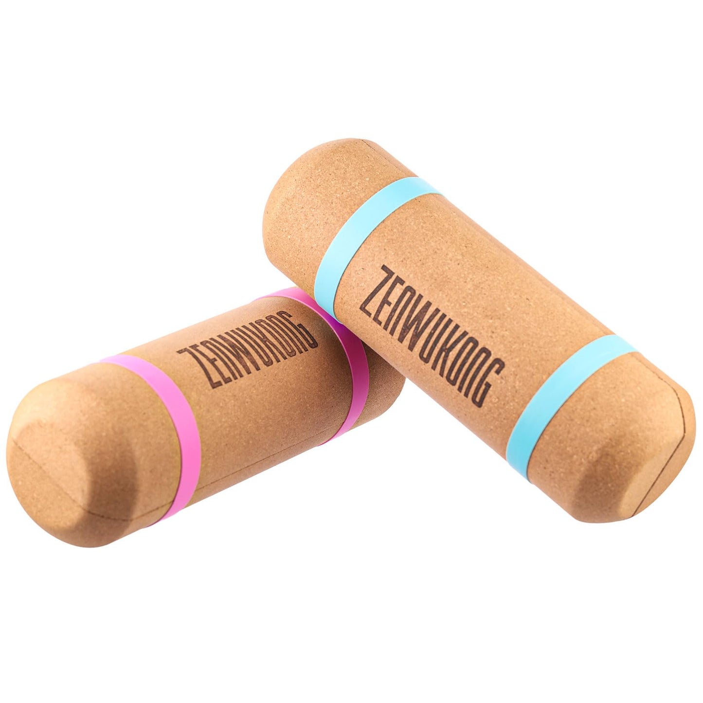ZENWUKONG Cork Balance Board - Premium Cork Stability Balance Trainer | Foot & Ankle Strengthener to Improve Mobility, Prevent Falls | Home Gym Fitness Equipment | Mobility Trainer for Adults