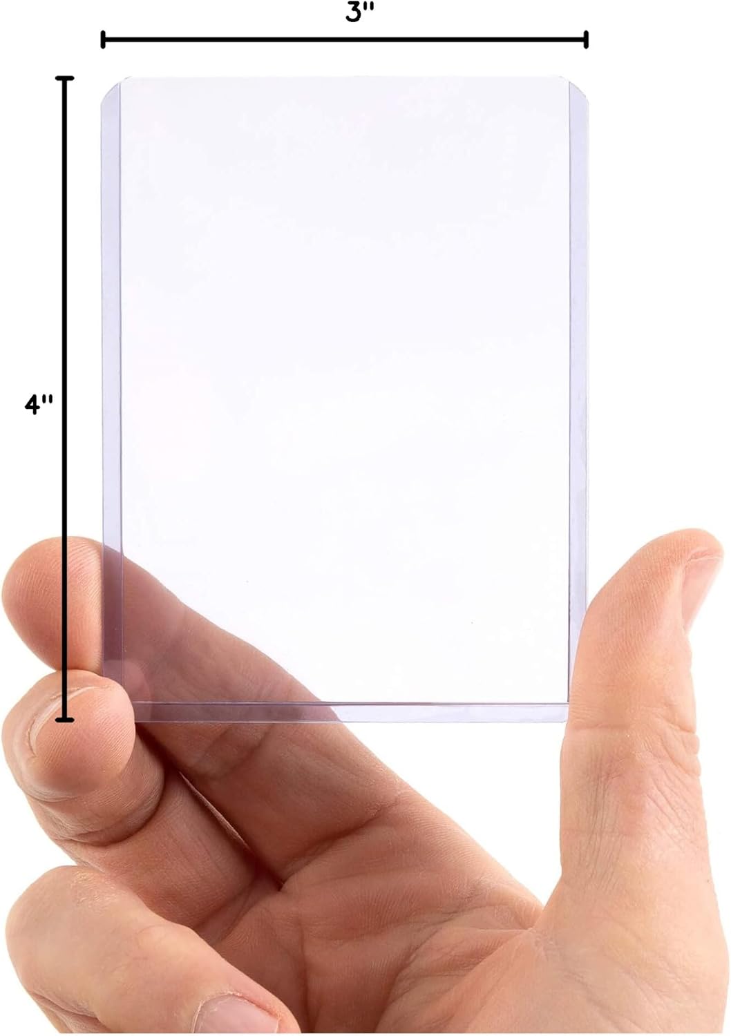 Vault X Toploaders - Premium 55pt Trading Card Holders - Extra Thick, Clear Protection | 3" x 4" (50 Pack)