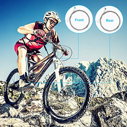 Universal Bicycle Brake and Shifter Cable Set - 2M