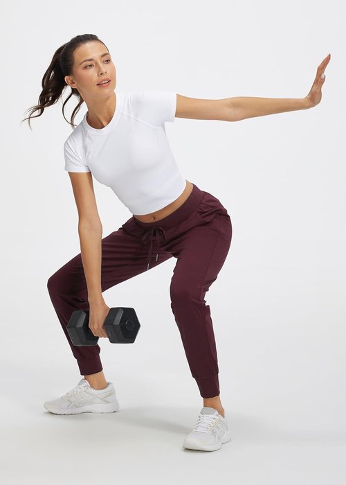 Libin Women's Athletic Joggers - Tapered Sweatpants with Pockets for Casual Workouts | Petite/Regular/Tall