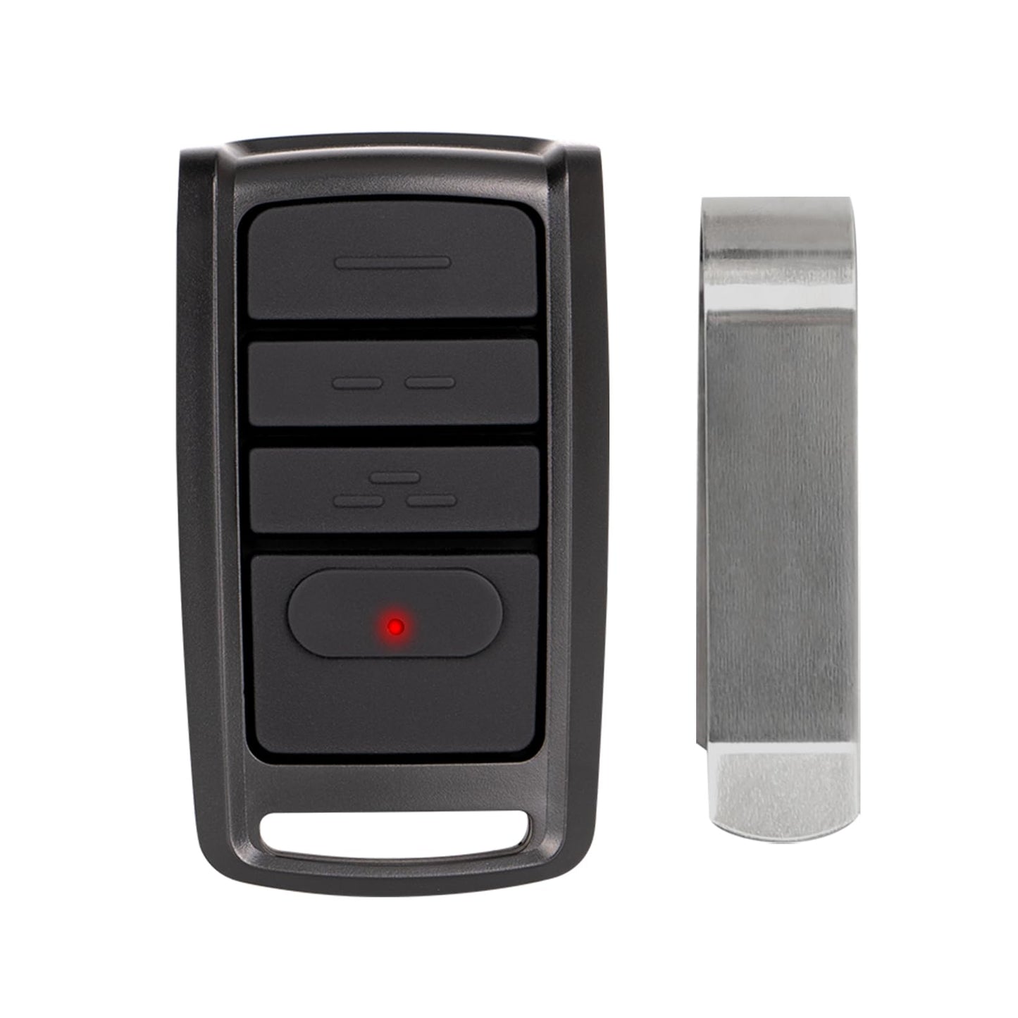 O3T-BX O3T-A 315/390MHZ Dual Frequency Auto-Seek Overhead Door Garage Opener Remote, for Overhead Door CodeDodger/Genie Intellicode, 3 Buttons Remote Replace for Overhead Door Remote (2 Pack)