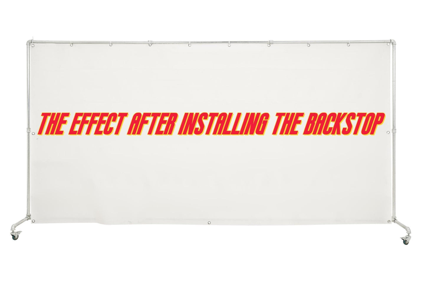 KAINOKAI Archery Backstop Stand Archery Backstop Frame(5x10 ft)