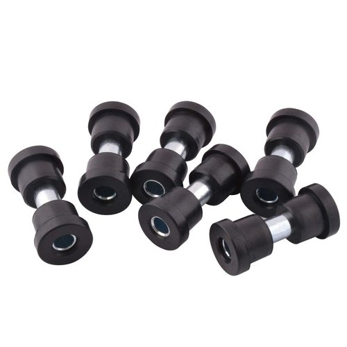 Roykaw Front or Rear Leaf Spring Bushing and Sleeves Kit for Club Car DS 1981-Up and EZGO TXT & Medalist 1994-up Gas and Electric Golf Cart, OEM# 1012303,1015583,70291G01,70289G02