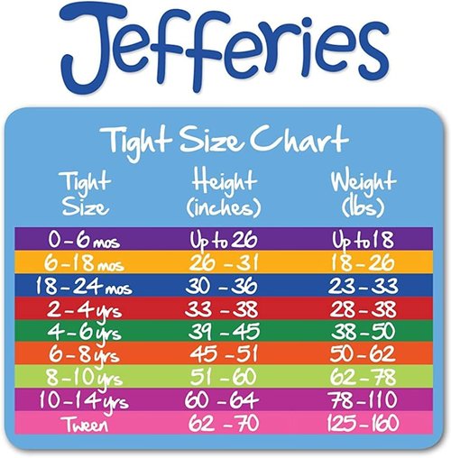 Jefferies Socks Girls Pantyhose Tights - 3 Pair Pack for Ages 2-6X | Comfortable & Stylish