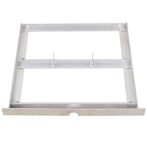 ALMULOO Aluminum Battery Tray Compatible with 1994-2013 EZGO TXT/Medalist Golf Carts, 6-Compartment Rack with Mounting Hardware