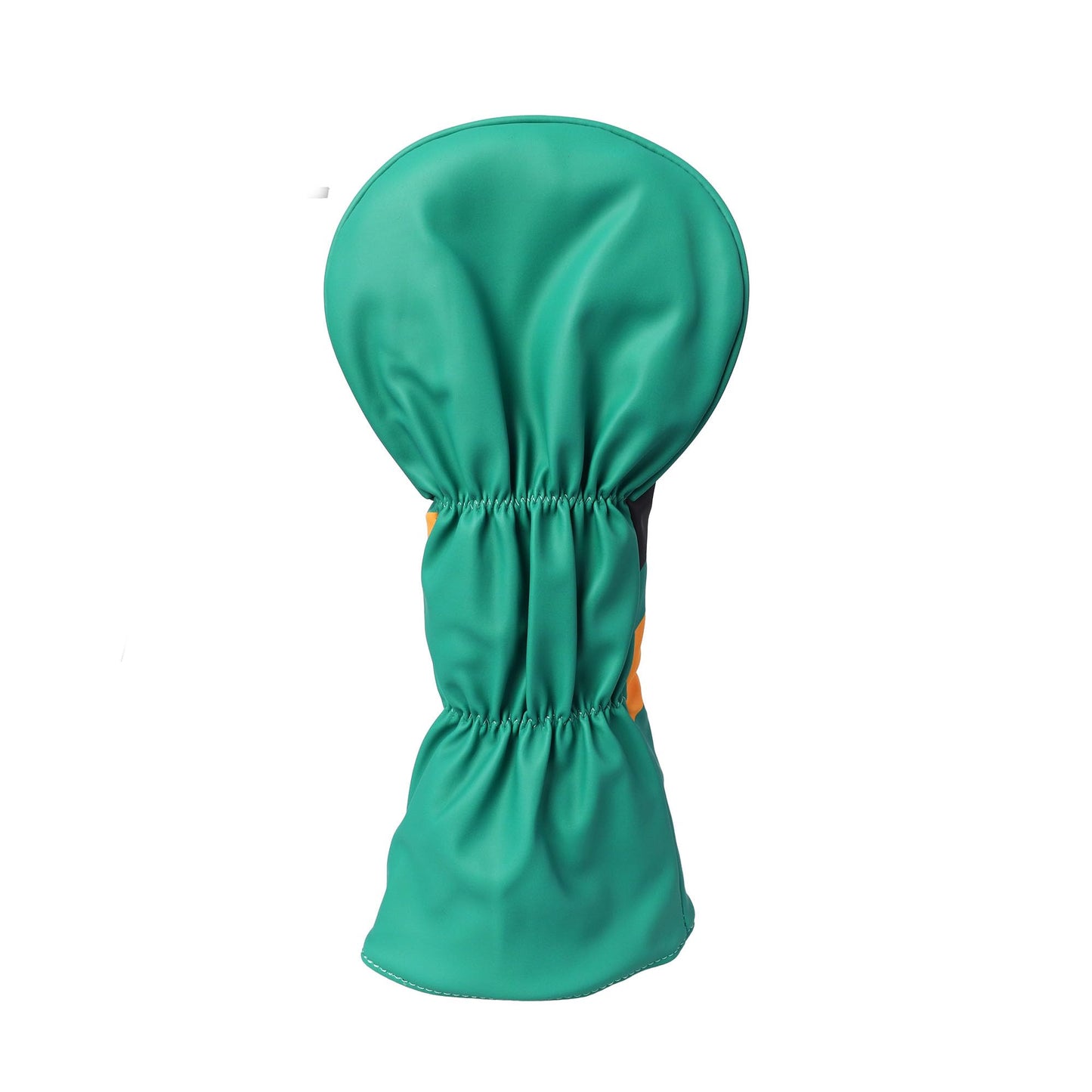 Golf Club Head Cover, Leather Golf Driver Head Covers 460CC with Replaceable Embroidery Badges (Go Home, Ball)