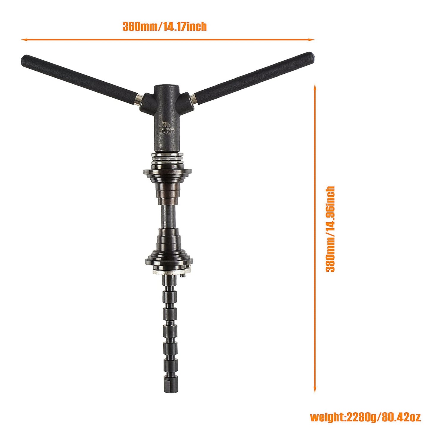 BikeHand Bike Bicycle Headset or Bottom Bracket Cup Press Install Tool