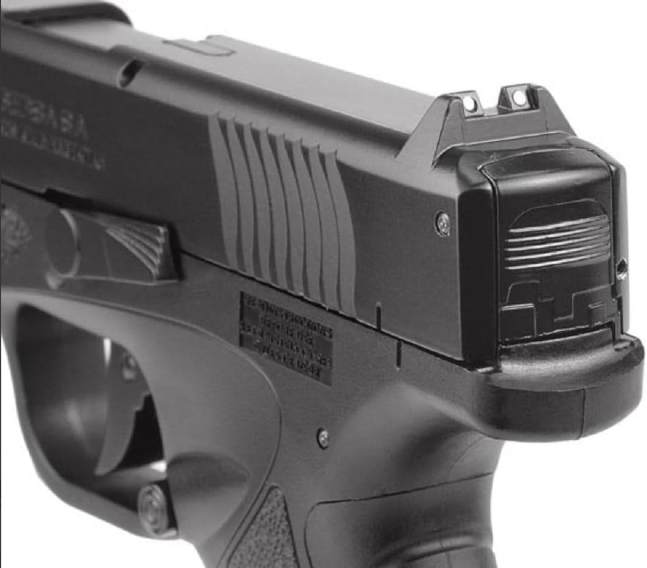 ASG BERSA BP9CC .177 Caliber Steel BB Gun Pistol - Non-Blowback Design for Precision Shooting