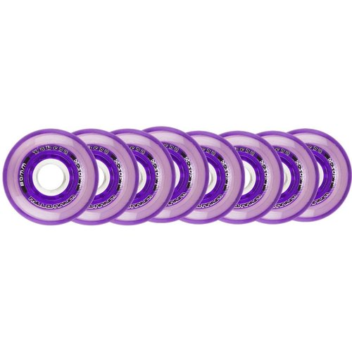 Labeda Millennium Gripper Hilo Wheels 80mm 76mm Purple Indoor Roller Hockey