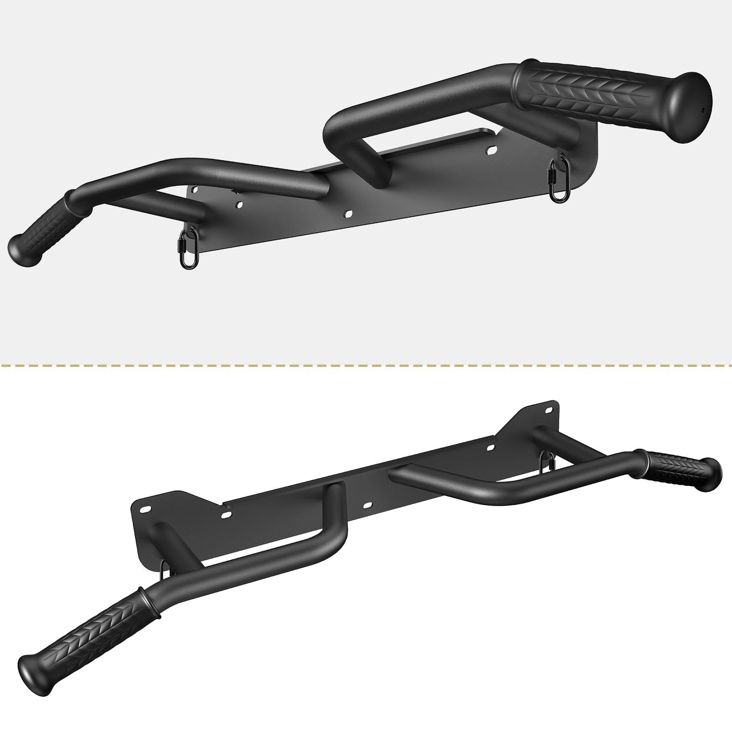 Kipika Heavy Duty Wall Mounted Doorway Pull Up Bar, Multifunctional Chin Up Bar, Portable Fitness Door Bar, Body Workout Home Gym System (A: 39" Wall Mount Pull Up Bar)
