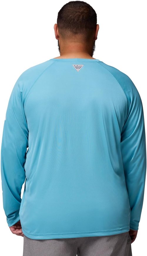 Columbia Men's PFG Terminal Tackle Long Sleeve Fishing Shirt - Quick-Dry Fabric, Lightweight