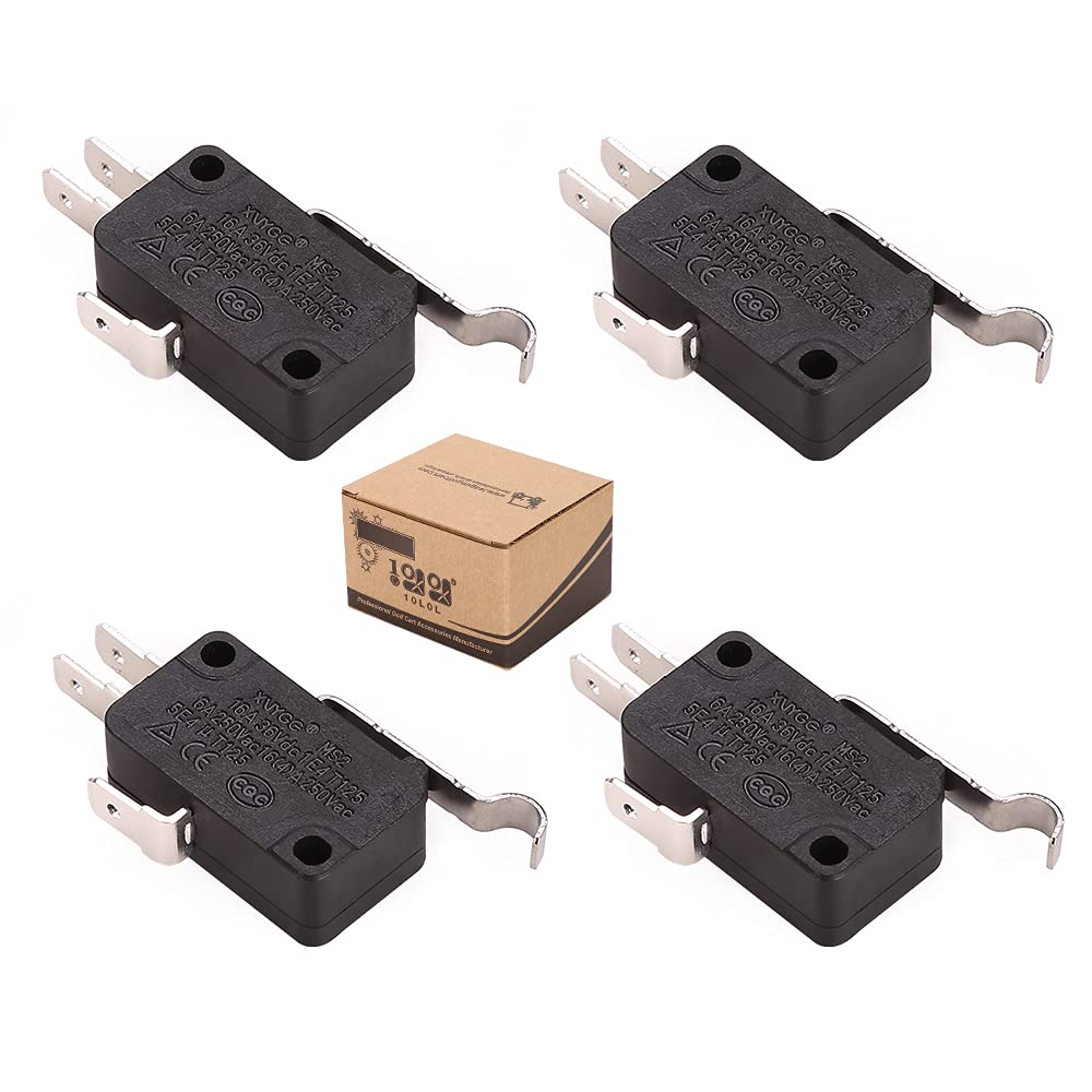 10L0L Speed Micro Switch 3 Prong Terminal for Golf Cart Club Car DS Precedent (1982-up) & Tempo (2018-up) Replacement Part 1014807 1014805 4240