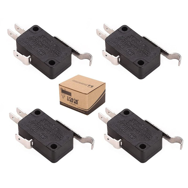 10L0L Speed Micro Switch 3 Prong Terminal for Golf Cart Club Car DS Precedent (1982-up) & Tempo (2018-up) Replacement Part 1014807 1014805 4240