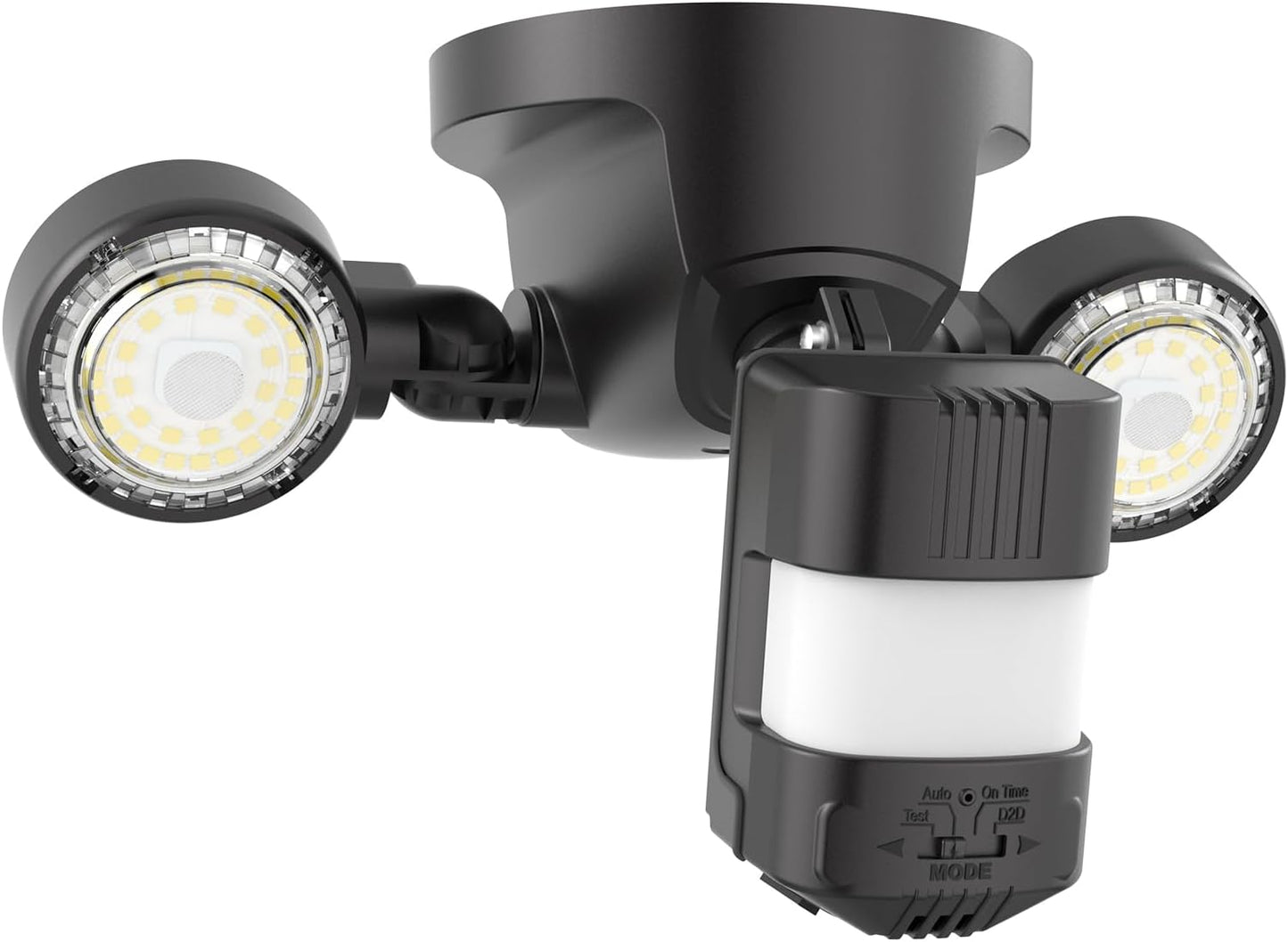 25W Motion Sensor Outdoor Flood Light - 3000LM Dusk to Dawn Security Light, 4 Modes, 320° Wide Angle for Garage & Patio