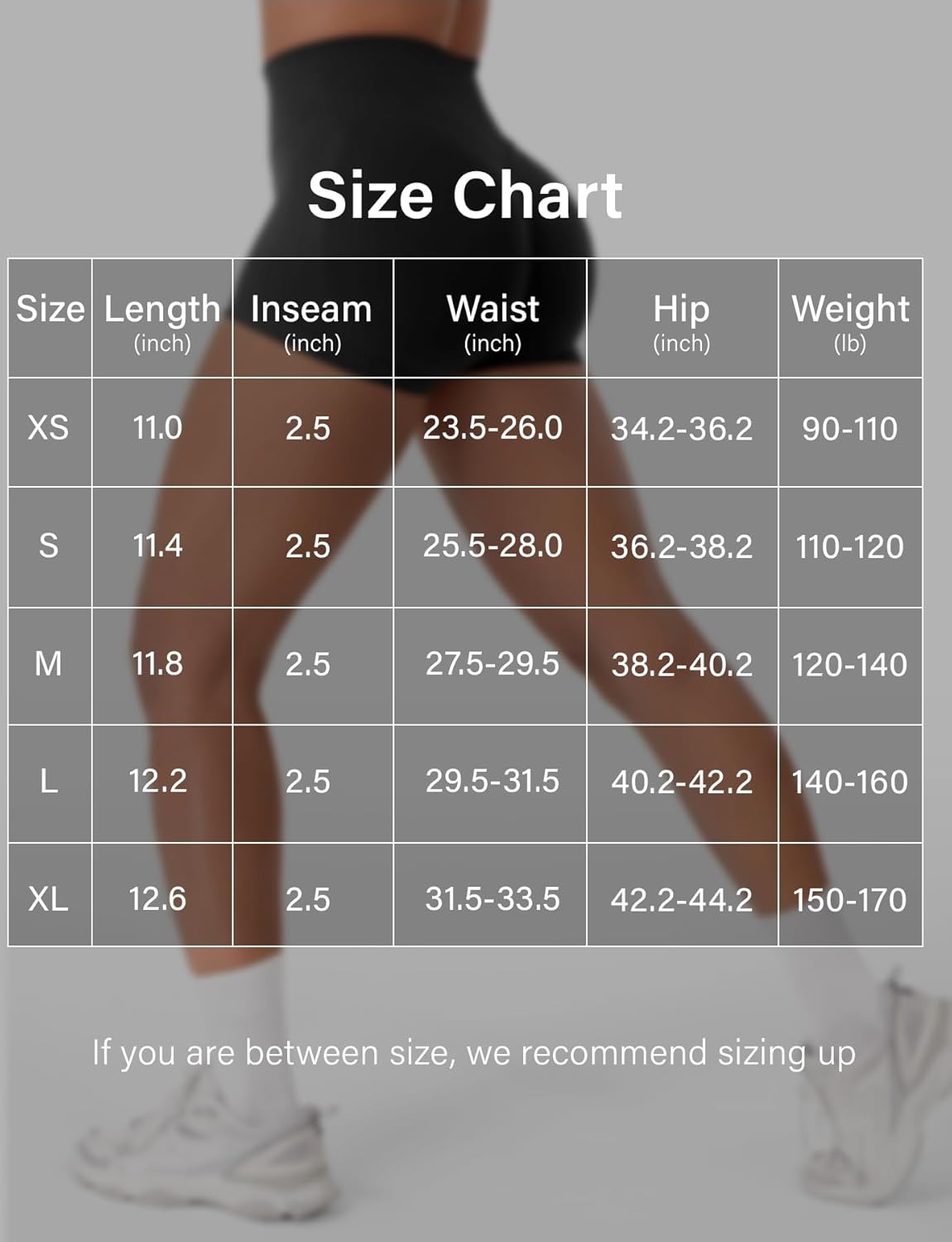 VOYJOY Workout Shorts for Women - Scrunch Butt Lifting Seamless Gym Biker Shorts | 2.5" to 6" Sizes