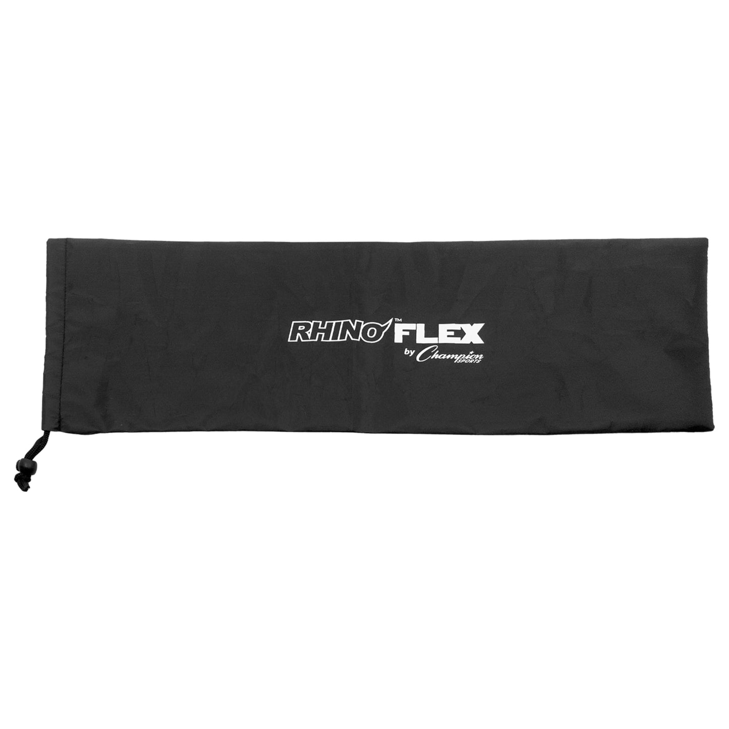Rhino Flex 4'x 3' Portable Soccer Goal by Champion Sports – Durable, Lightweight, Foldable with Carry Bag and Ground Stakes for Backyard, Park, or Training - Black