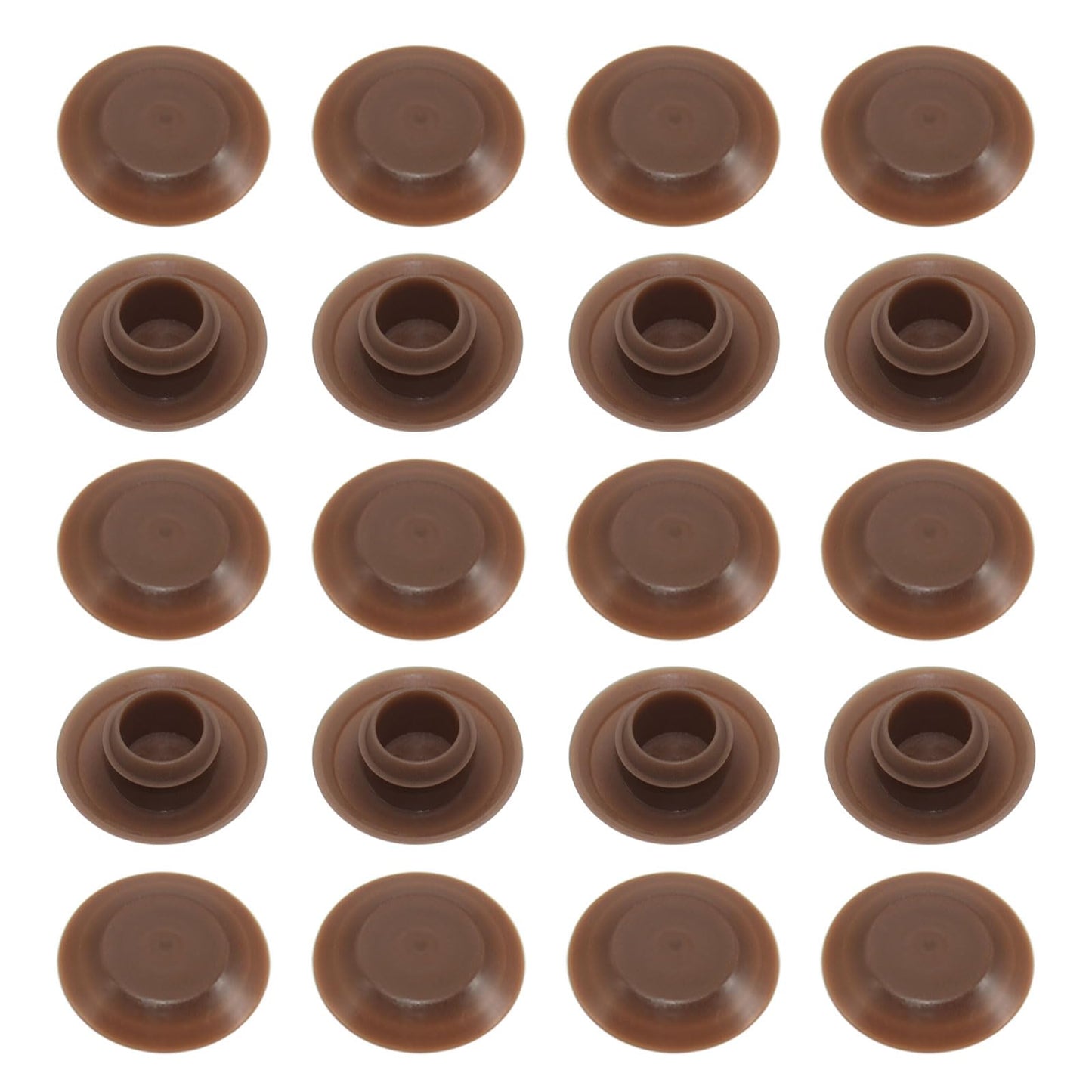 20Pcs Threshold Screw Covers for Door Sill Cap, Door Threshold Plugs for Hiding Screws, Plastic