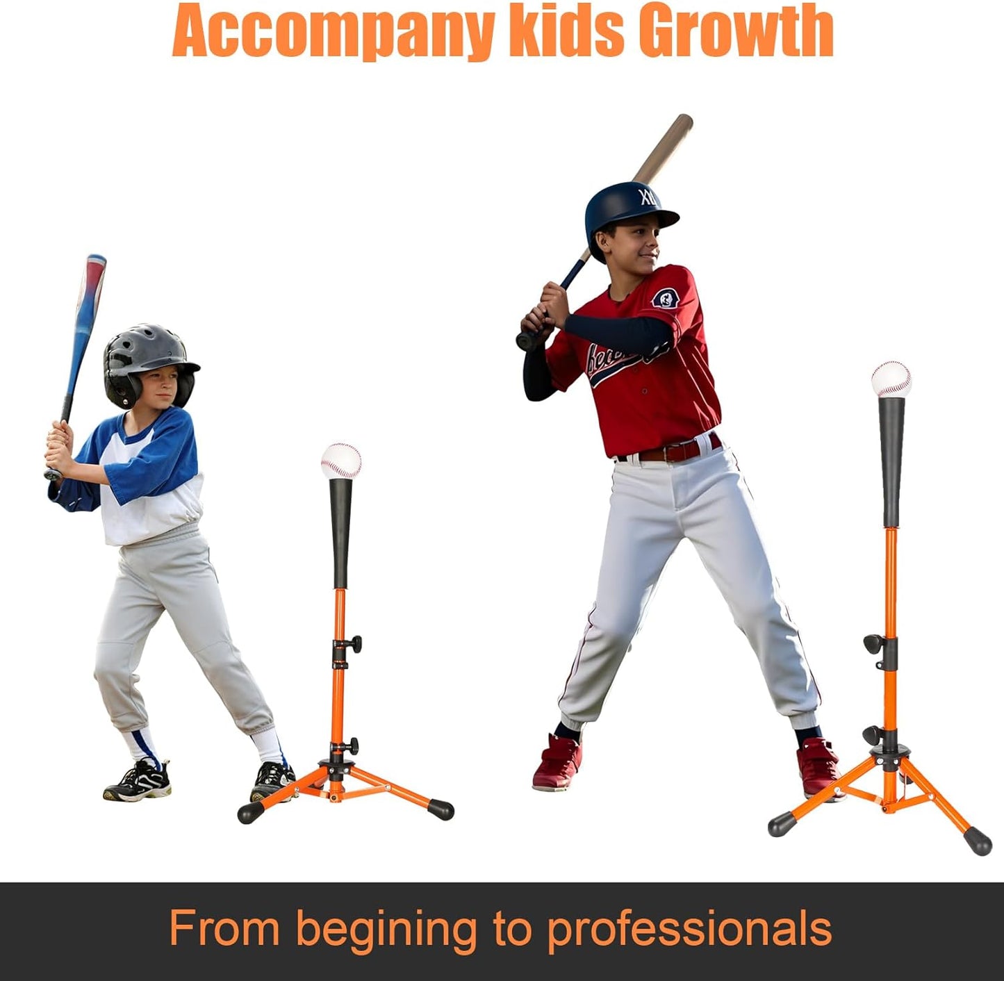 Storgem Baseball Tee - Adjustable Batting Tee for Kids | Perfect for T-Ball Training