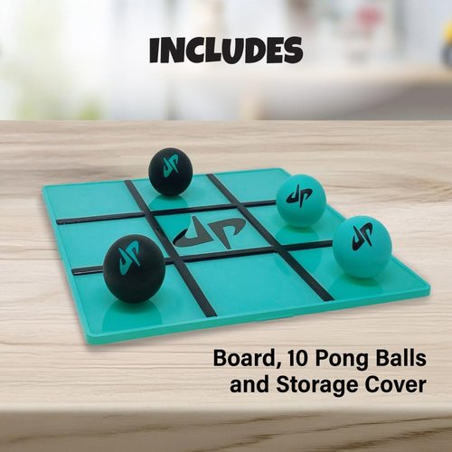 Dude Perfect Sticky Tic Tac Toe Game - Fun Tabletop Activity for Kids & Family Game Night | Ages 4+