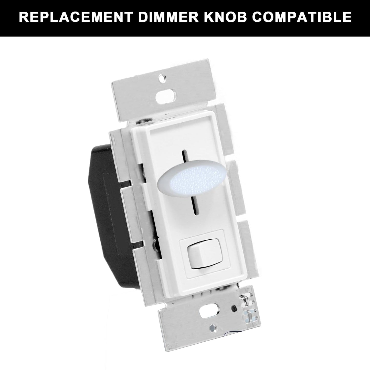 Sevomie 2PCS Replacement Dimmer Knob Compatible with Lutron Skylark Switch Controls