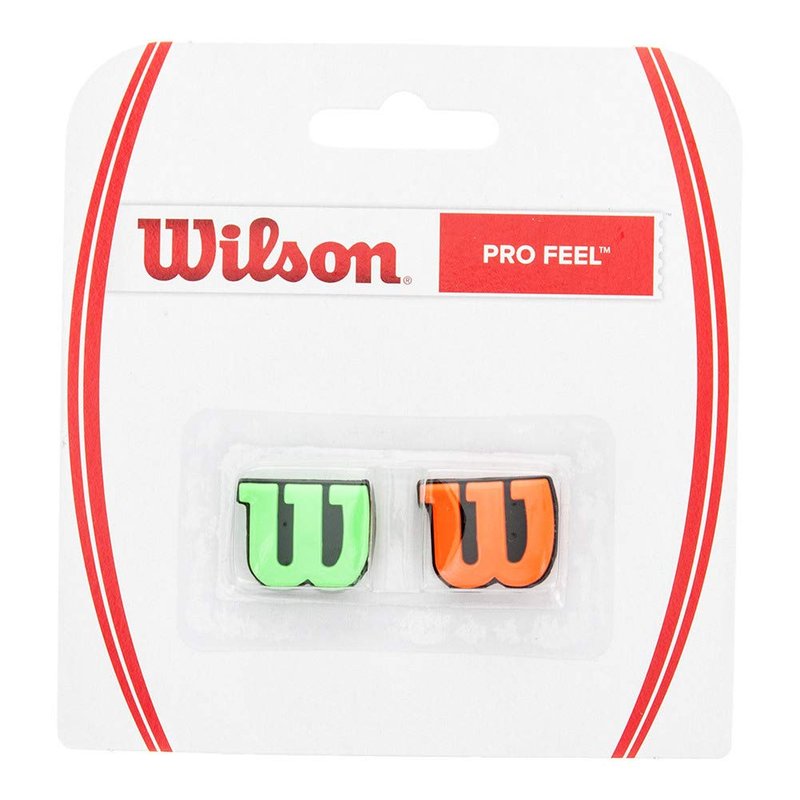 WILSON Profeel GreenOrange Tennis Dampener, One Size