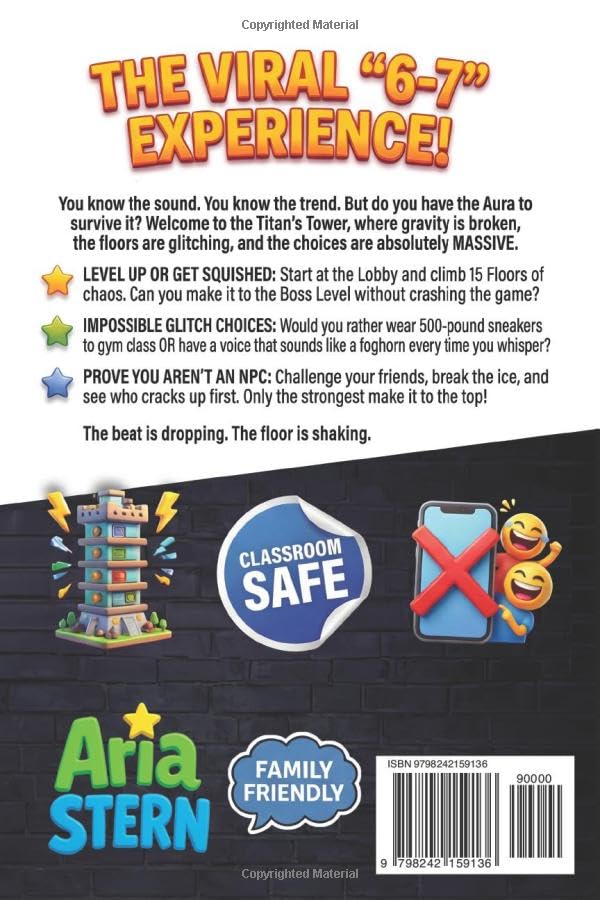 Six-Seven Would You Rather Book for Kids - 300+ Hilarious Questions & Fun Scenarios for Ages 7-13