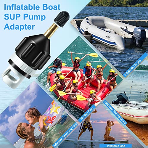 Inflatable Boat SUP Pump Adapter - Quick Inflation & Strong Sealing