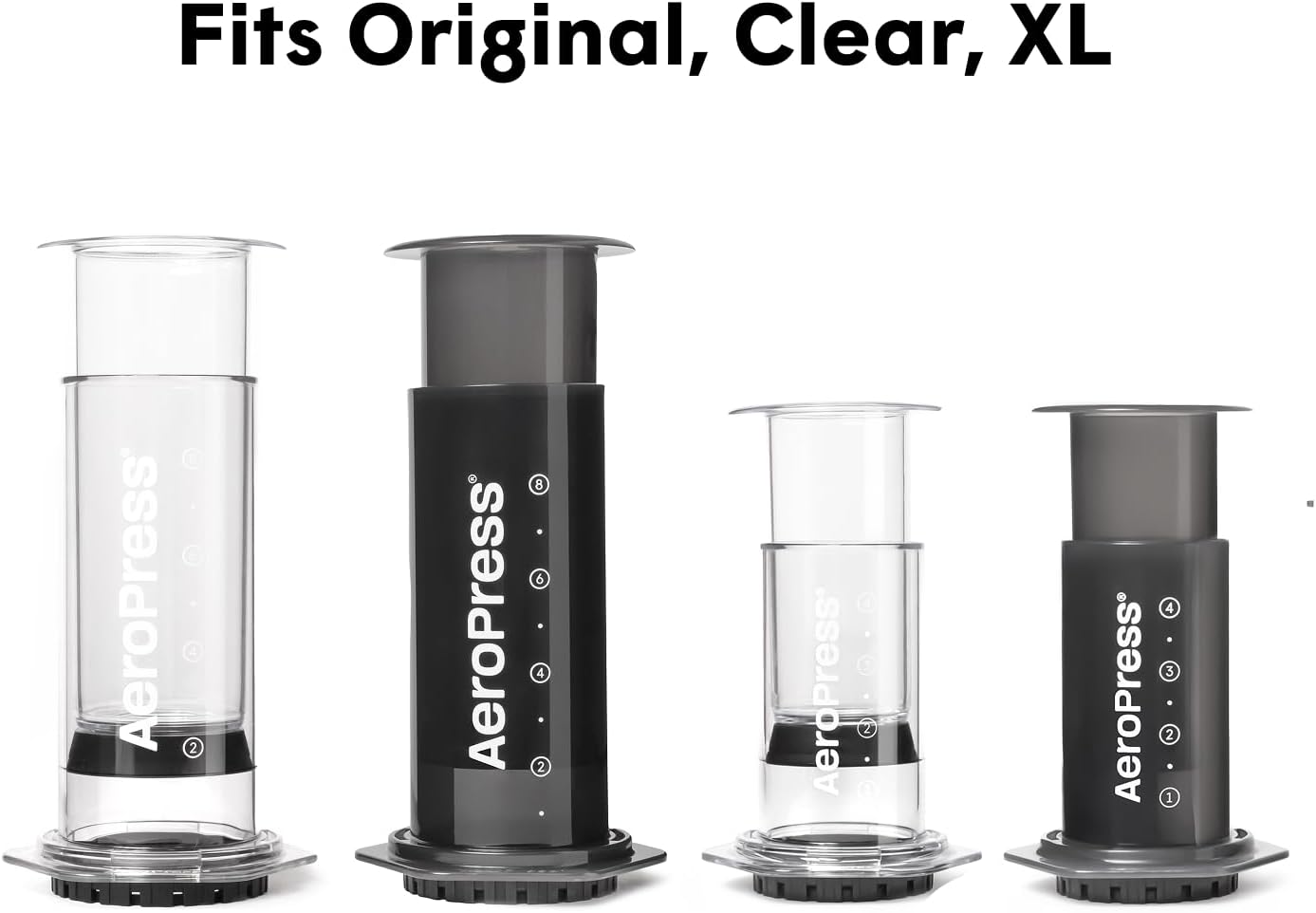 AeroPress Organizer Stand - Durable Coffee Bar Station & Compact Storage Solution for Manual Coffee Makers