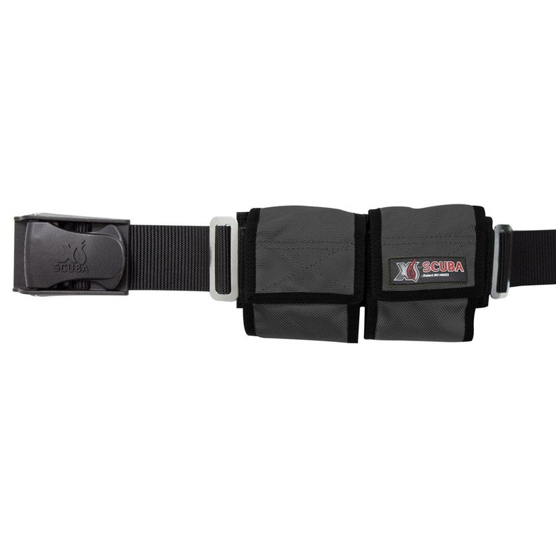 XS Scuba 4 Pocket Scuba Diving Weight Belt - Black