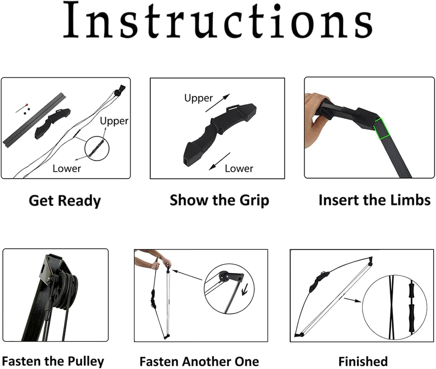 Skiennix Youth Compound Bow and Arrow Set - Beginner Archery Kit for Kids Ages 8-12 | Perfect Outdoor Play Gift