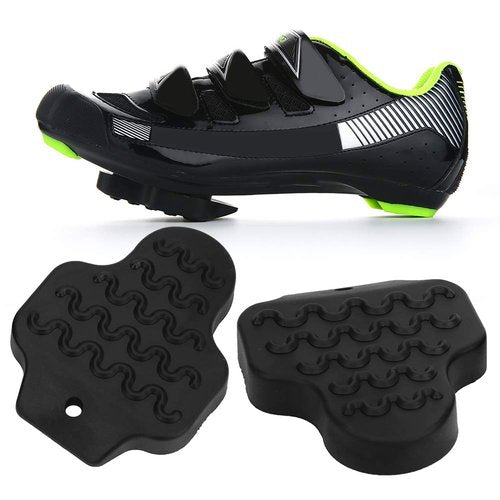 Cleats Protector Cover, Durable Rubber Protection Cleats Cover Pedal Accessories for Cyclists Road Mountain Commuting Biking