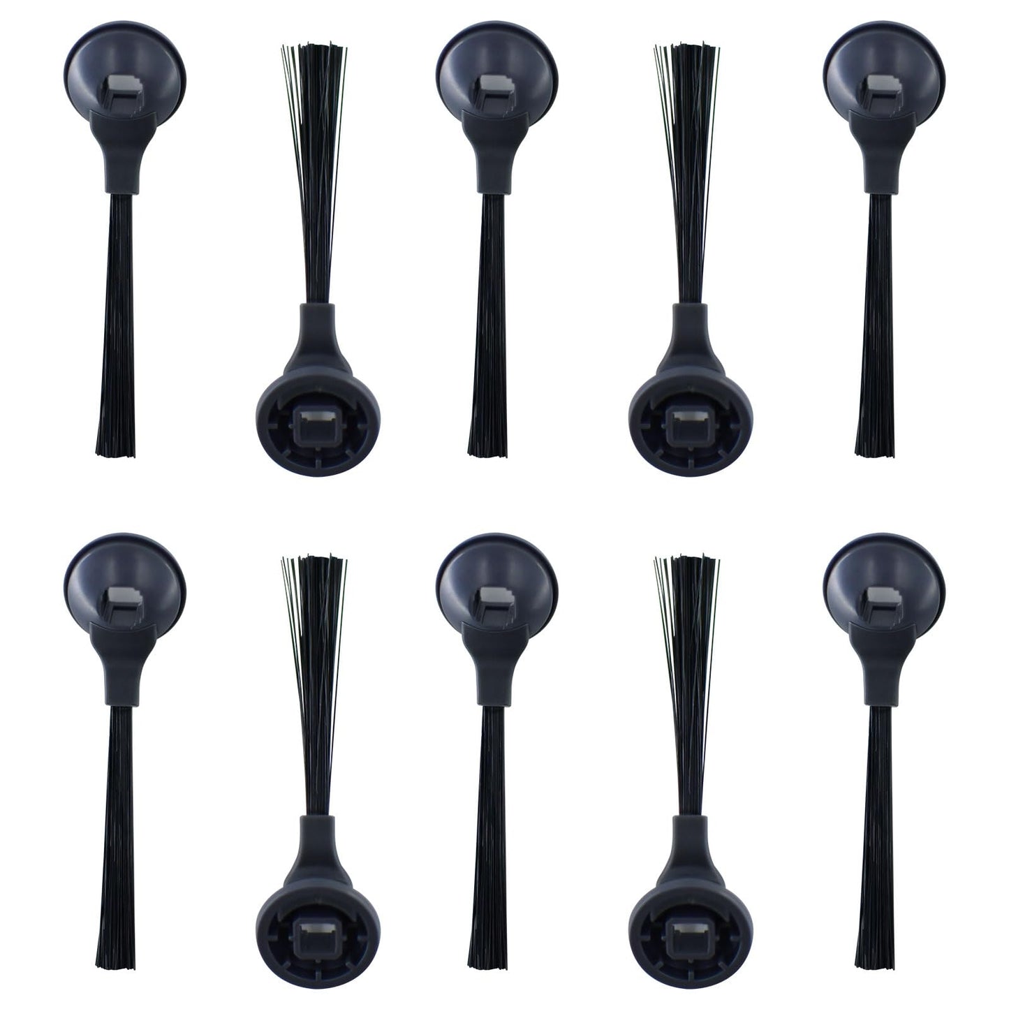 Replacement Side Brush Parts for Shark AI AV2800ZE AV2610WA AV2501AE AV2501S RV2610WA AV2310 RV912S UR2500SR AV911S AV970 RV2502AE RV2520AOUS AV2510AOUS Robot Vacuum Cleaner Accessories - 10 Pack