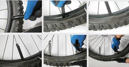 GAO 24-Inch Bike Tubes - Durable Schrader Valve MTB Inner Tubes with Tire Levers | 2-Pack
