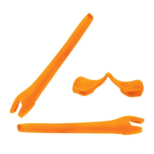 LenzReborn Replacement Earsocks Nosepieces Rubber Kits for Oakley Radar EV Path Sunglass - Orange
