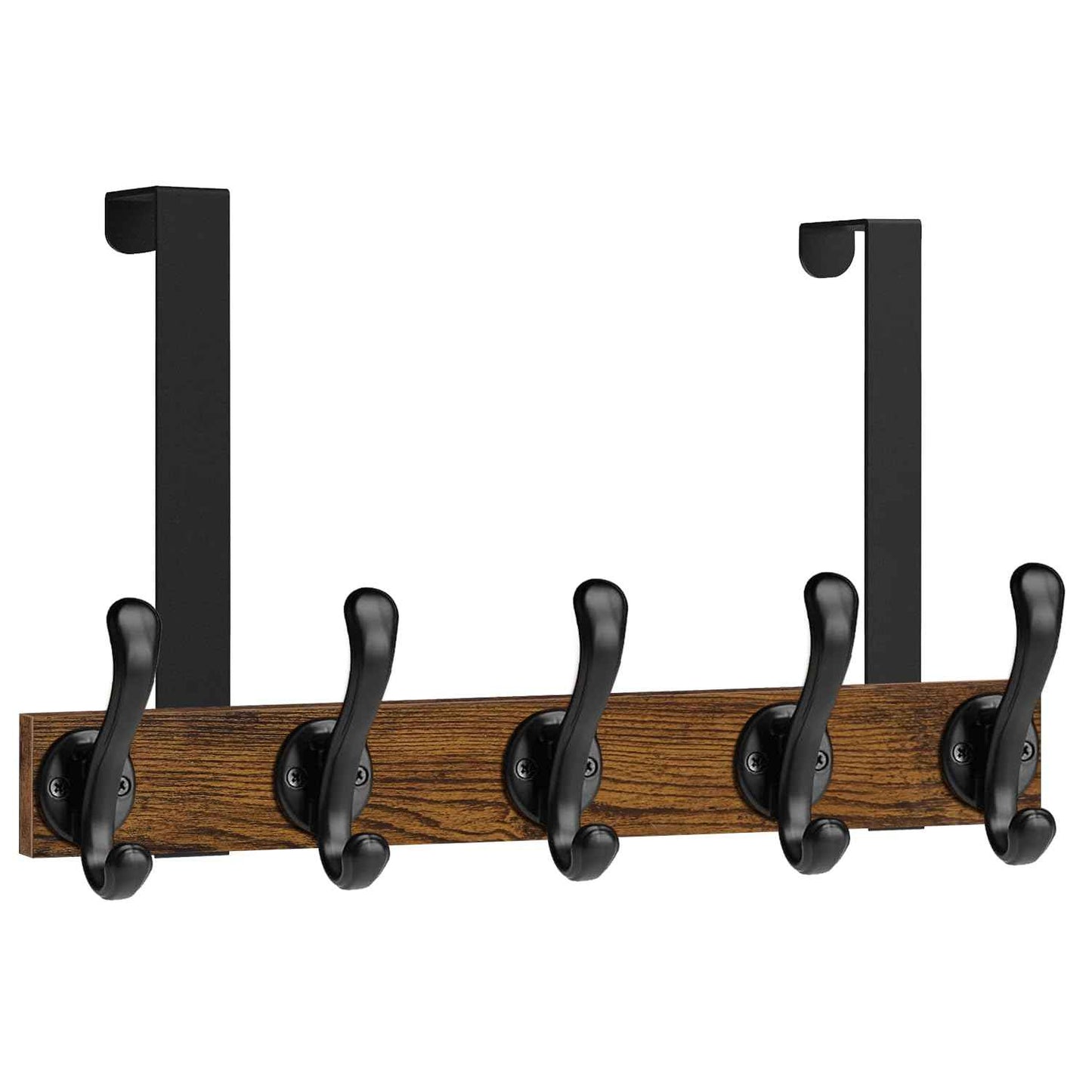 YINMIT Over The Door Hooks, Heavy Duty Over Door Hanger Hook, Over Door Towel Rack, Door Hanger, Door Coat Hanger for Hanging Towels, Clothes, Hats, Back of Bathroom Door