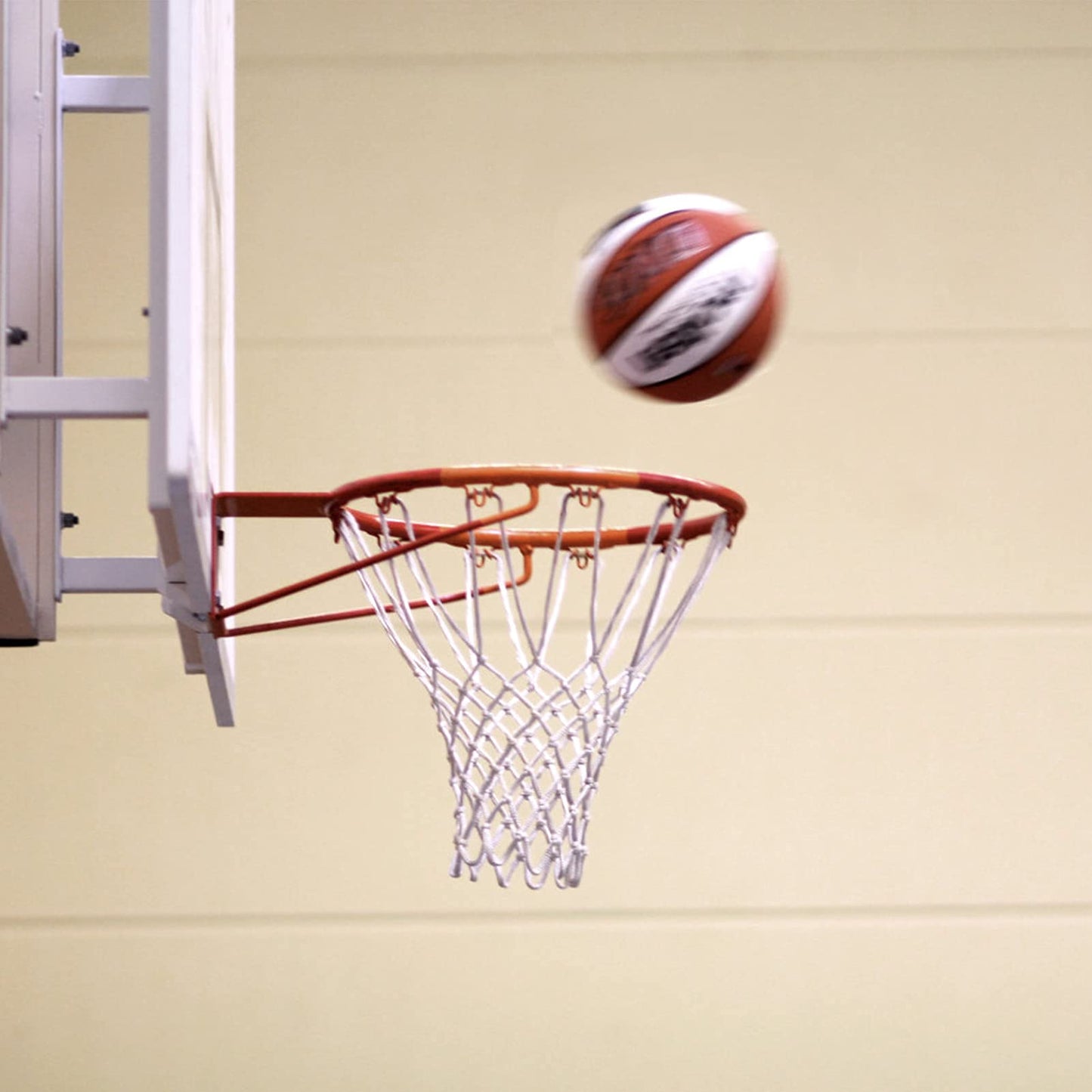 NEIJIANG Basketball Net Replacement,White 12 Loops Net