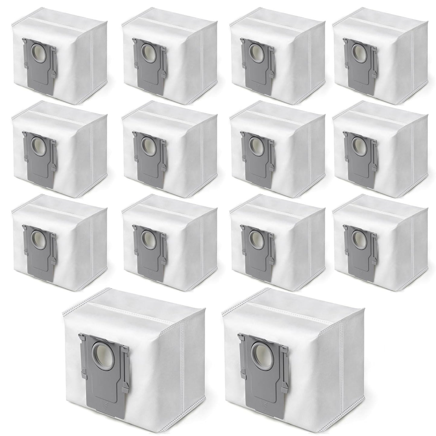 18 Pack Dust Bags Compatible with Roborock Q5 Q5+ Q5 Pro+, Q7 Q7+ Q7 Max+, Q8 Max+, Q10 S5+ X5+, S7 Pro Ultra, S7 MaxV Ultra, S8+ S8 Pro Ultra, 3L Replacement Vacuum Cleaner Bags