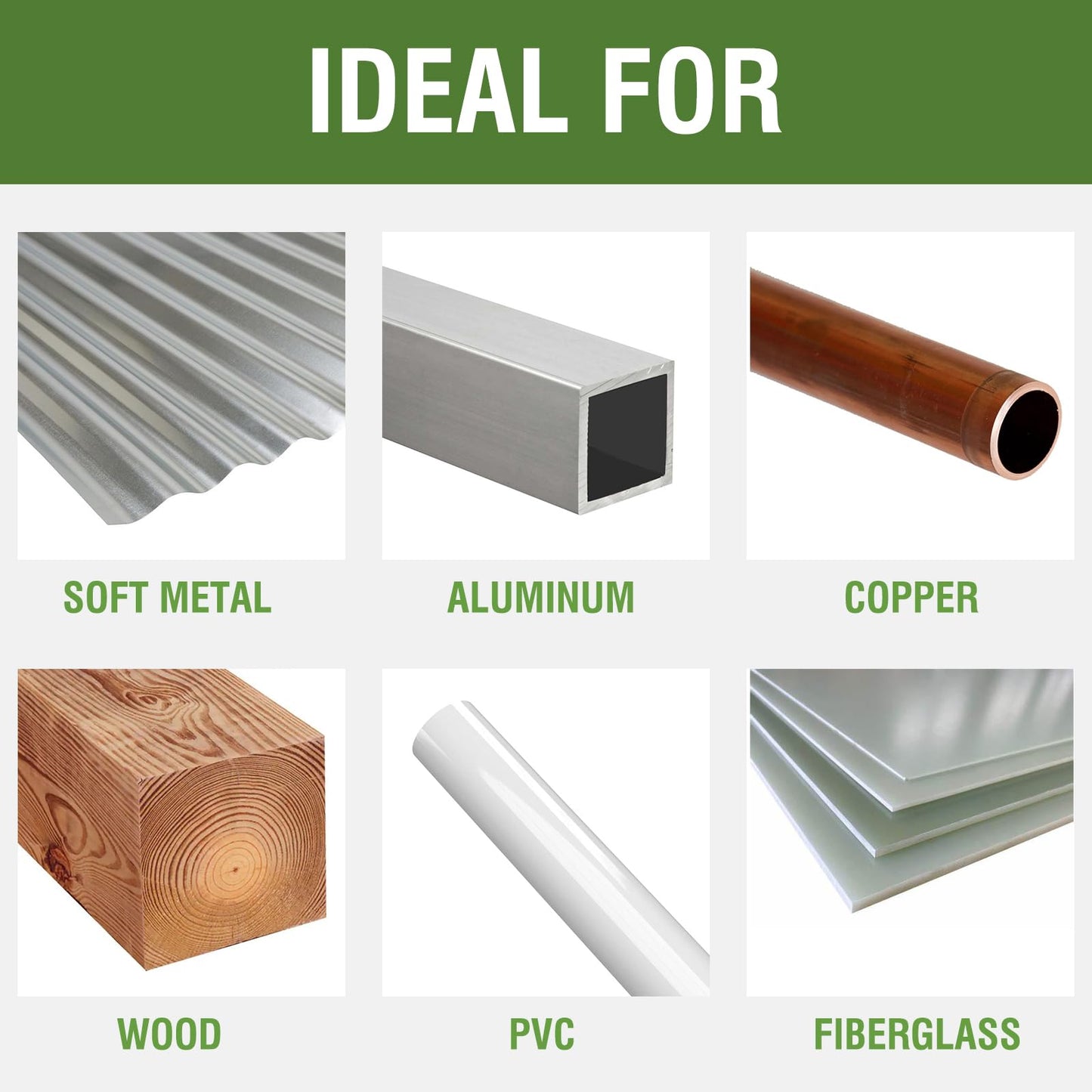 HLOFIZI 1/4 x 8 Inch Extra Long Drill Bits (3 Pack), Aircraft Drill Bit Black and Gold M2 HSS for Wood, Plastic, Thin Metal Sheet