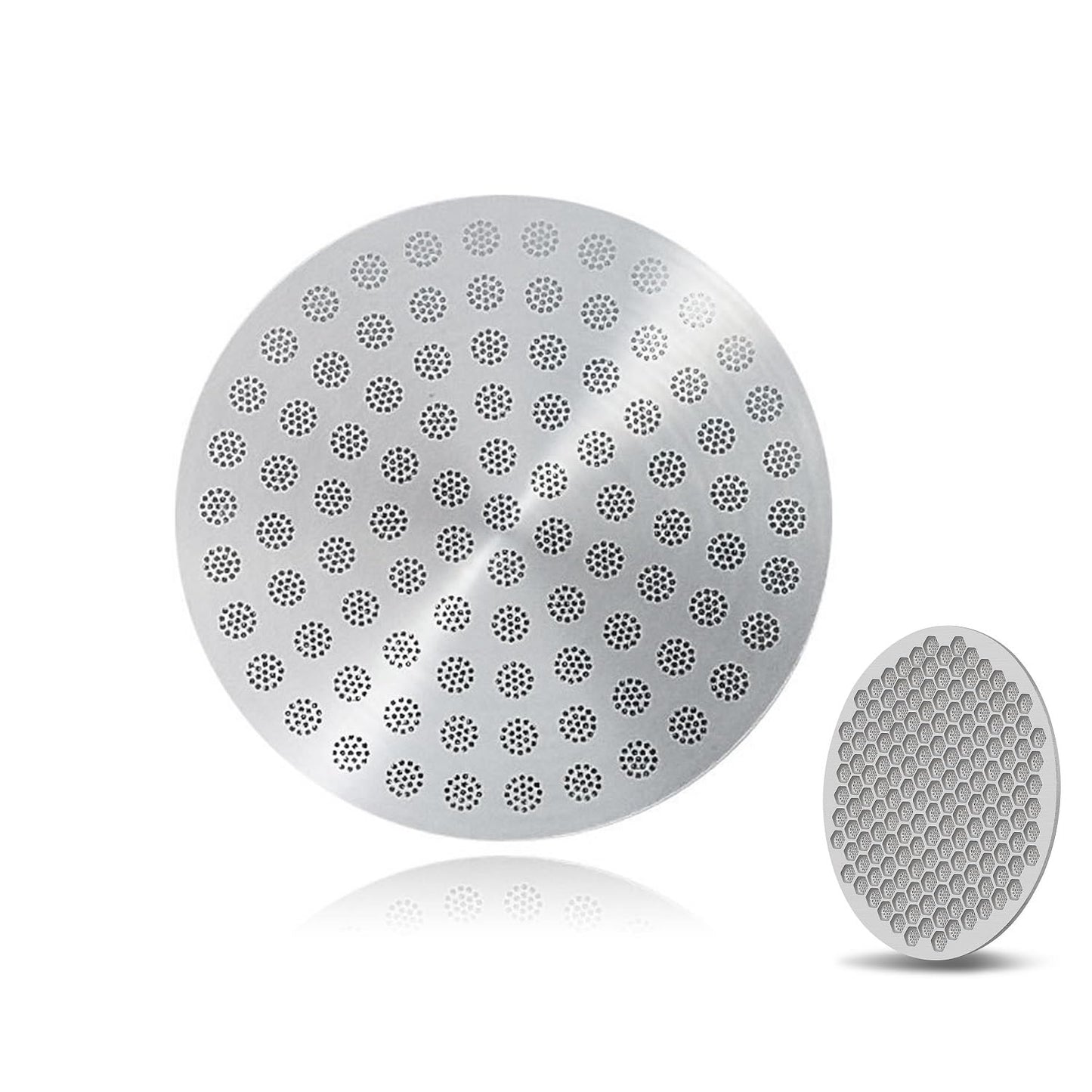 Espresso Puck Screen 54mm, Coffee Filter Laser-cut Screen for Breville/Ninja Luxe Cafe Portafilter Basket 54mm