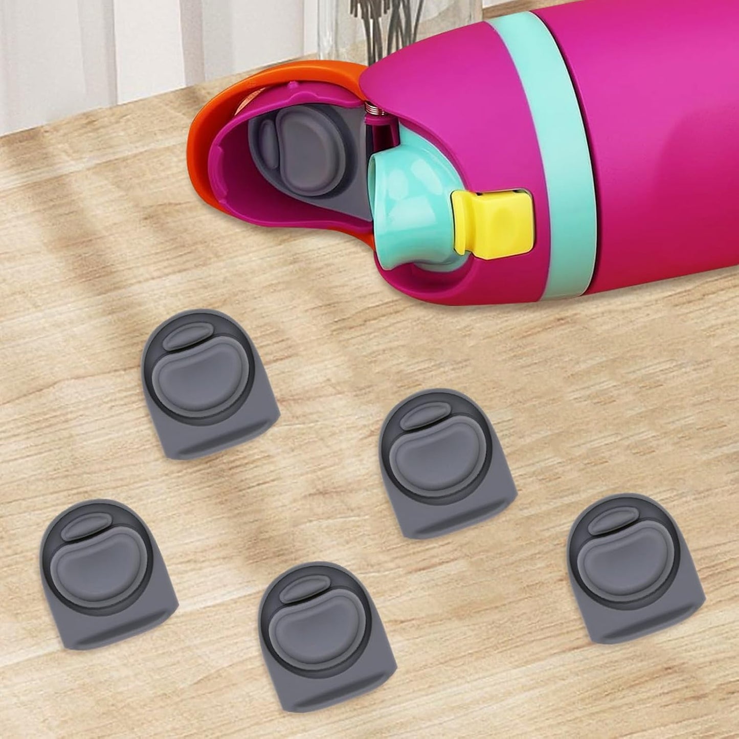 Owala | Replacement Lid Rubber Seal Gasket - 5 Pcs for FreeSip Water Bottles (24/32 oz)