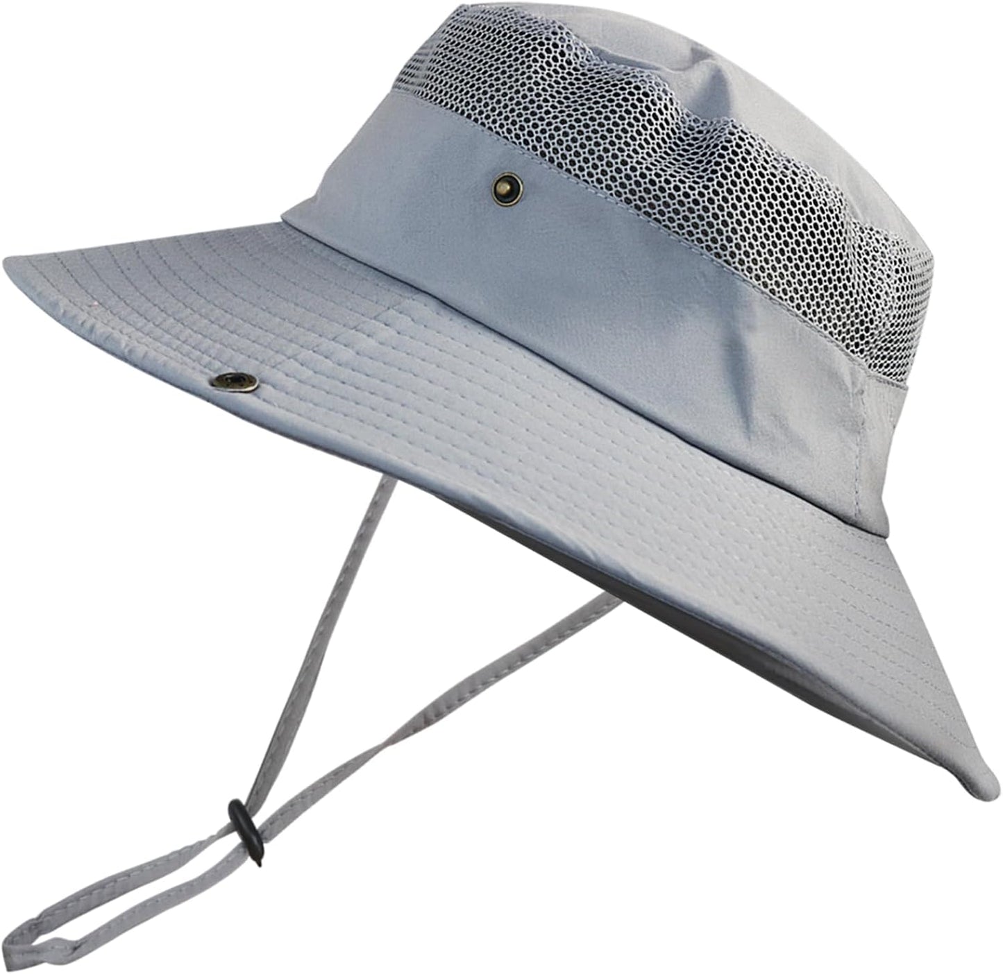 NPQQUAN Sun Bucket Hat - Wide Brim UPF 50+ Protection for Fishing & Beach - Deep Green